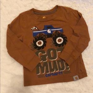 Boys Carhartt long sleeve shirt